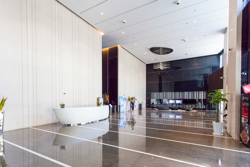 绿地汇中心大堂